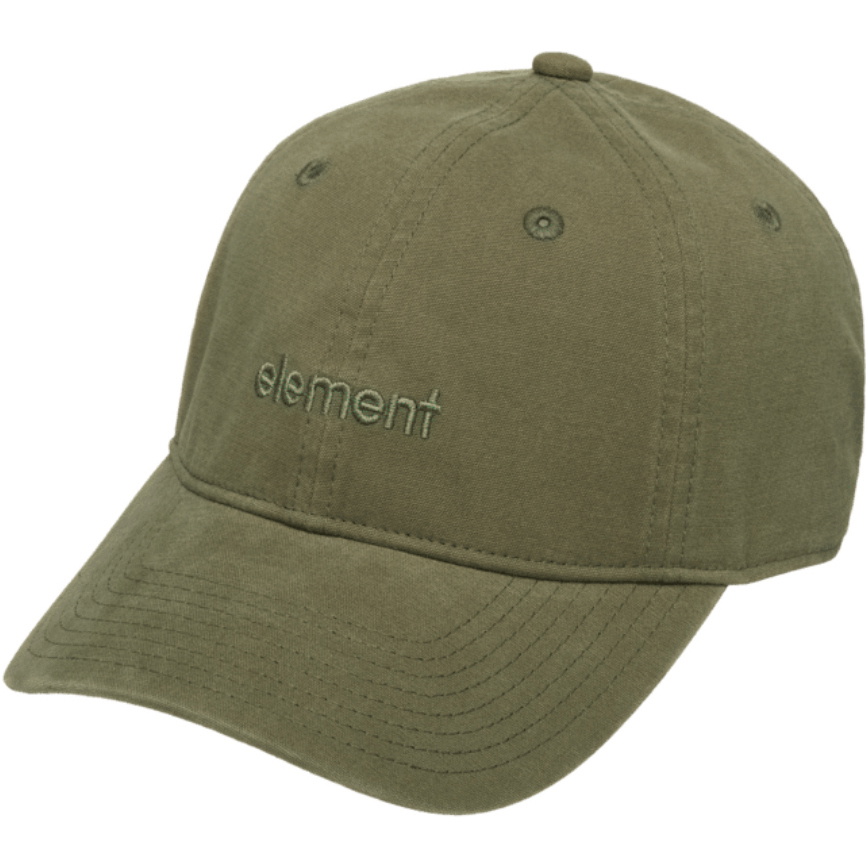 2026 Element Mens Lowcase Dad Cap ELYHA00189 - Bronze Green